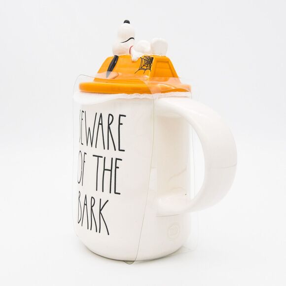 Rae Dunn Snoopy Halloween Mug – Beware Of The Bark, 16oz Ceramic Coffee Mug - Picture 10 of 11